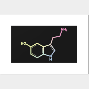 Serotonin - Colorful Posters and Art